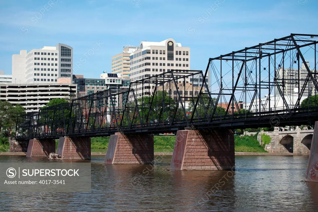 Walnut Street Bridge over the Susquehanna River, Harrisburg, Pennsylvania
