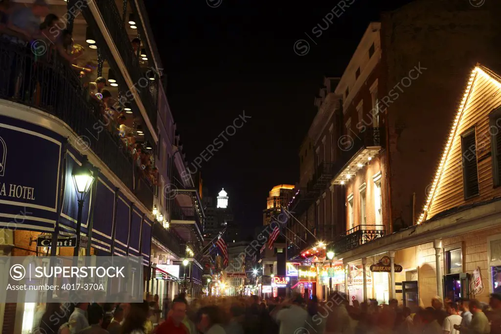 USA,   Louisiana,   New Orleans,   French Quarter,   Bourbon Street