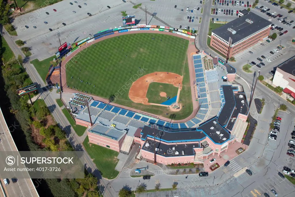 USA, Pennsylvania, Wilimington, Delaware, Aerial view of Frawley Stadium