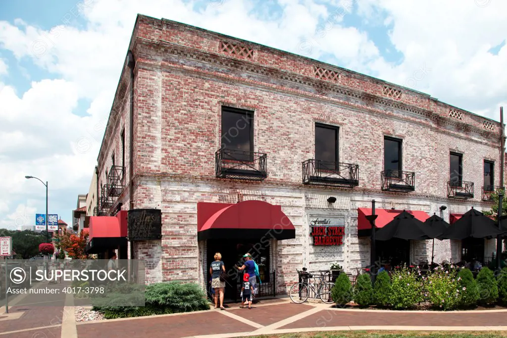 USA, Missouri, Kansas City, Plaza location of Fiorella's Jack Stack Barbeque