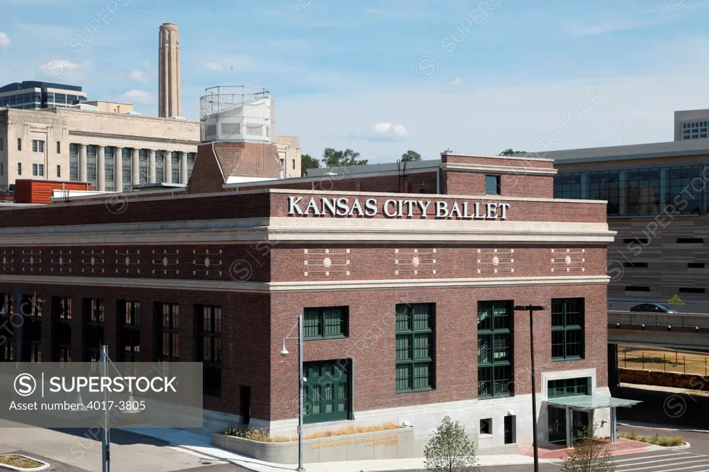 USA, Missouri, Kansas City, Ballet building near Union Station
