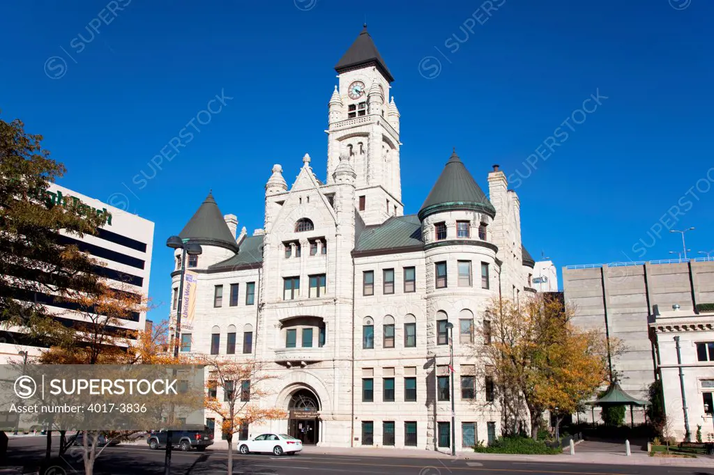 USA, Kansas, Wichita, Old City Hall Building is now Wichita-Sedgwick County Historical Museum