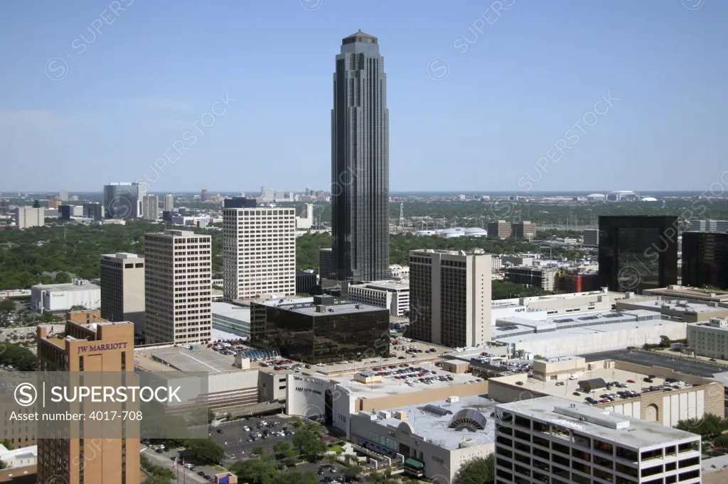 Williams Tower Skyscraper, Uptown Houston