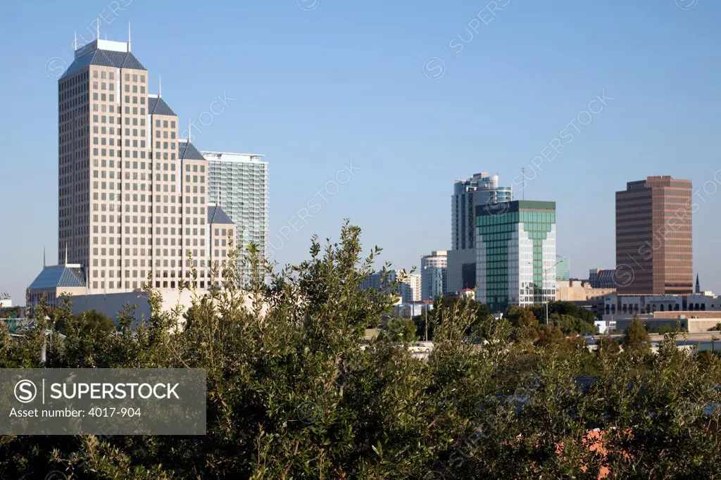 Downtown Orlando Skyline from west