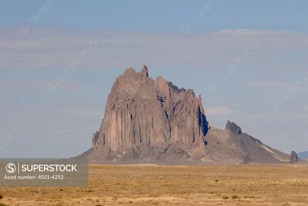The ship rock, New Mexico, USA