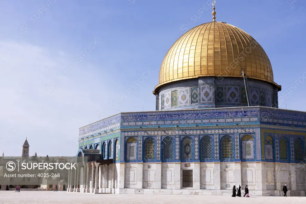 Dome Of The Rock, Temple Mount, Jerusalem, Israel