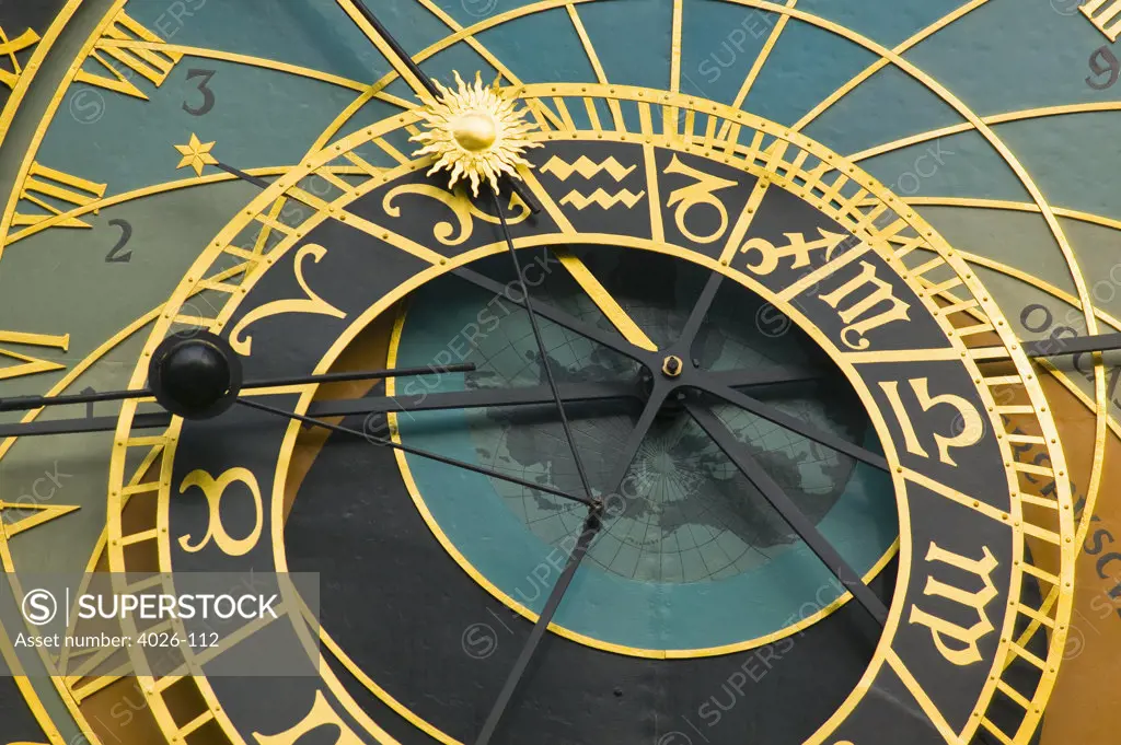 Astronomical clock Old Town Square Prague Czeck Republic