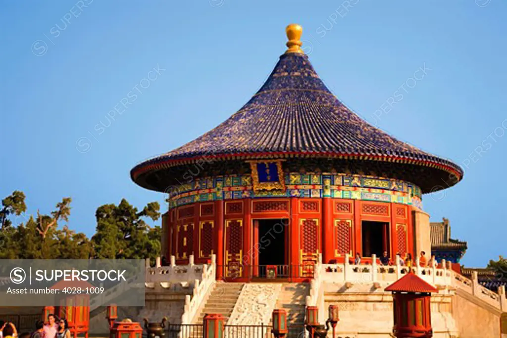 China, Beijing, Tian Tan Park, Temple of Heaven, The Imperial Vault of Heaven.