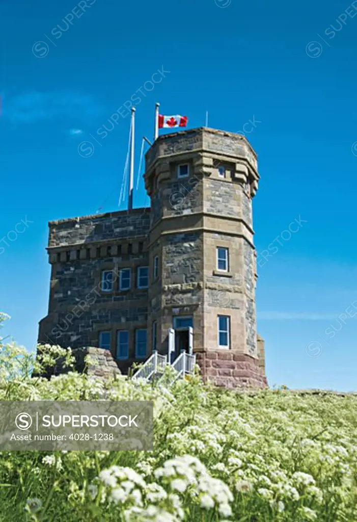 St. John´s, Newfoundland, Canada, Cabot Tower, Signal Hill.
