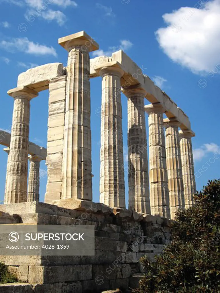 Soúnio, Athens, Cape Sounion, Temple of Poseidon