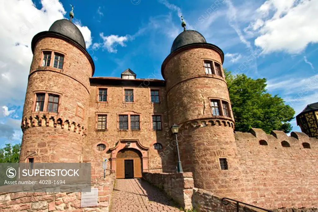 Wertheim, Germany Wertheim Castle sits above the Main river