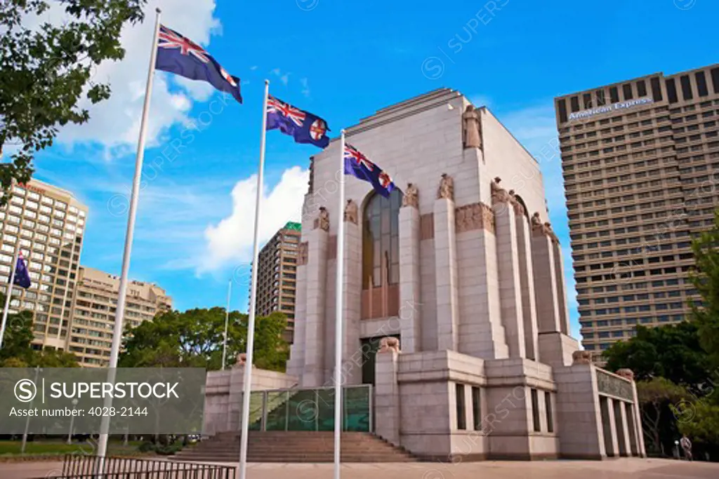 Sydney, New South Wales, Australia, the ANZAC War Memorial, in Hyde Park, Australian and New Zealand Army Corps