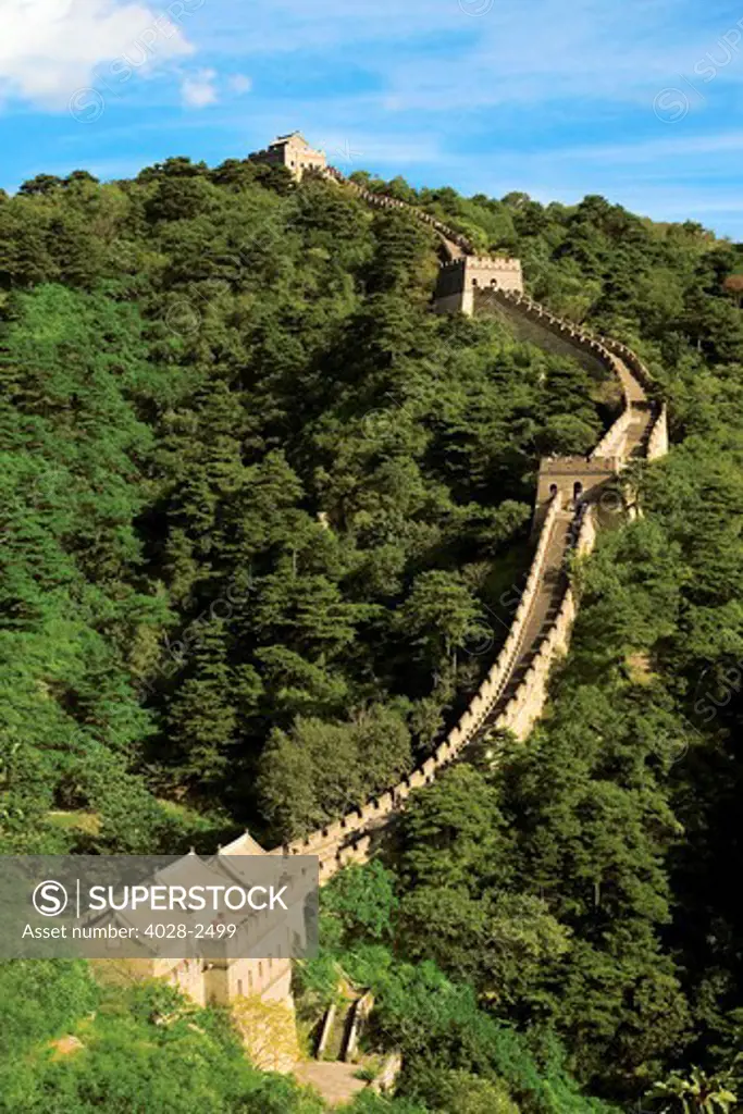 China, Huairou County, Mutianyu section of The Great Wall.
