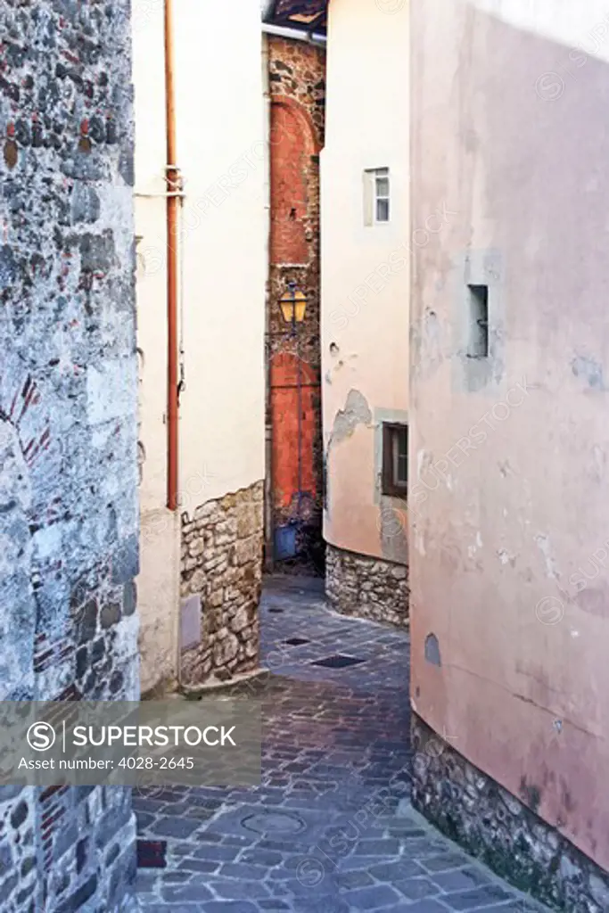 Montecatini, Tuscany, Italy, walk the narrow streets of this medieval spa village