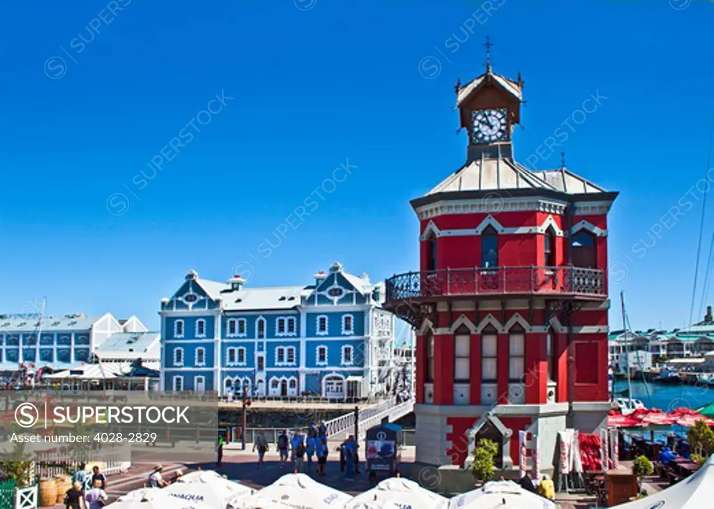 Cape Town, South Africa, The clock Tower at The Victoria and Albert waterfront