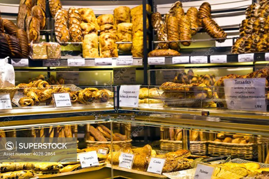 Paris, France, French Bakery Shop, (Boulangerie et Patisserie) at Place Victor Hugo