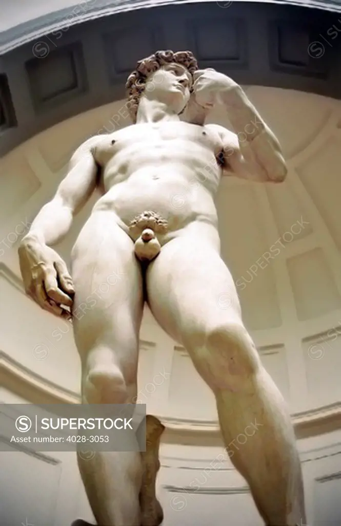 David, by Michelangelo. Galleria dell´Accademia. Florence. Italy