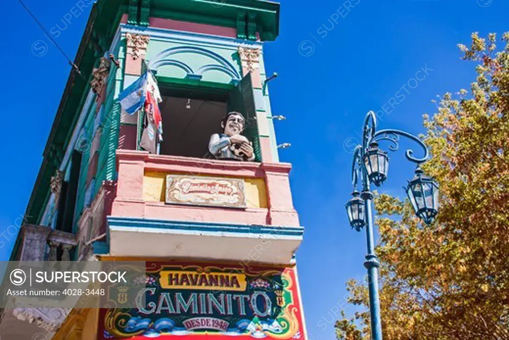 Argentina, Buenos Aires, Caminito, La Boca District.