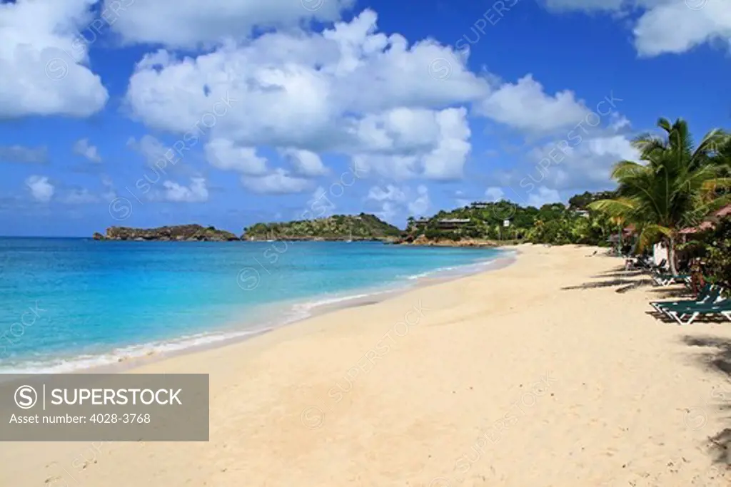 Antigua, Galley Bay, Antigua and Barbuda, sandy beach front