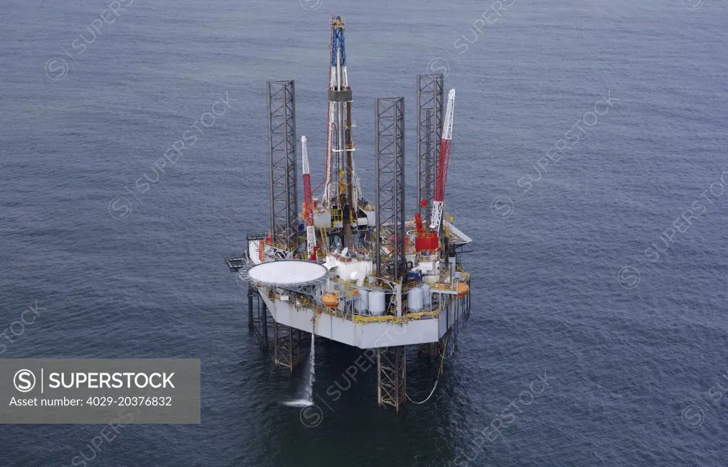 Offshore Oil Drilling Rig