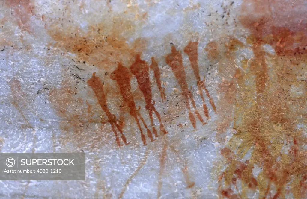 Cave Painting of Bushmen, South Africa