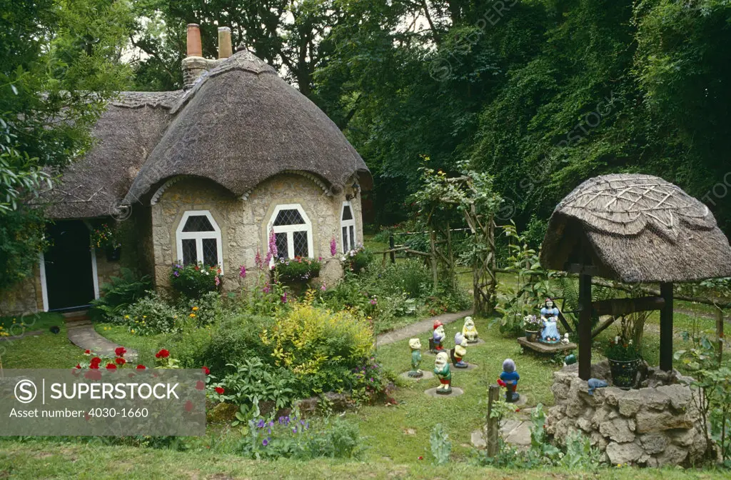 Cottage and Garden, Isle of White, United Kingdom