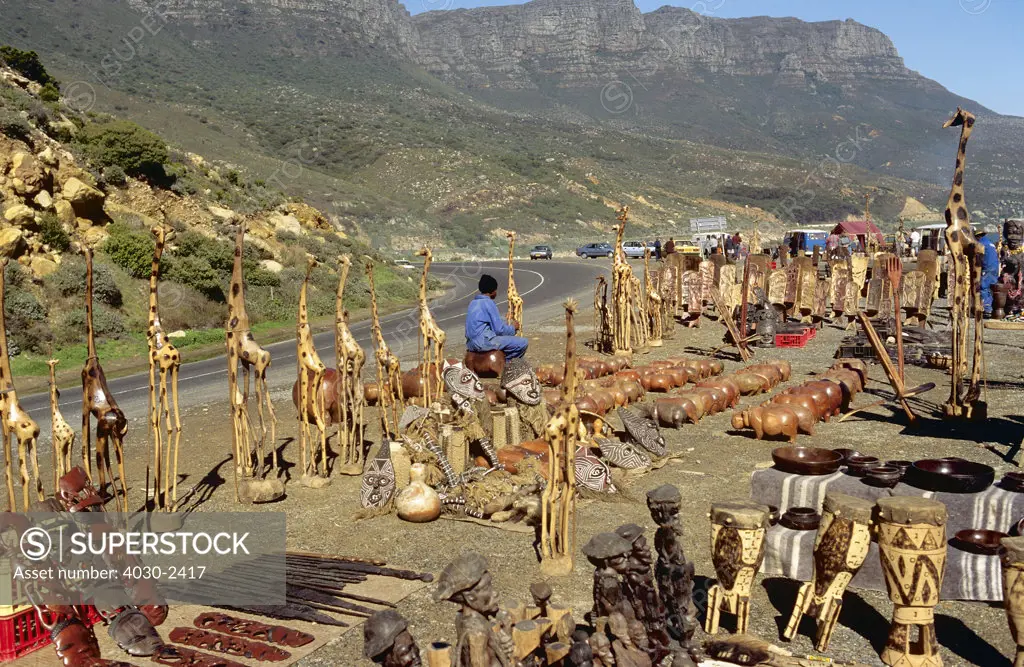 Curio Sellers, Oudekraal, Cape Town, South Africa