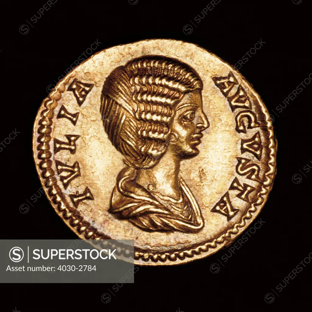 Rare Ancient Coin, Julia Domna wife of Septimus Serverus, AD193 to 211