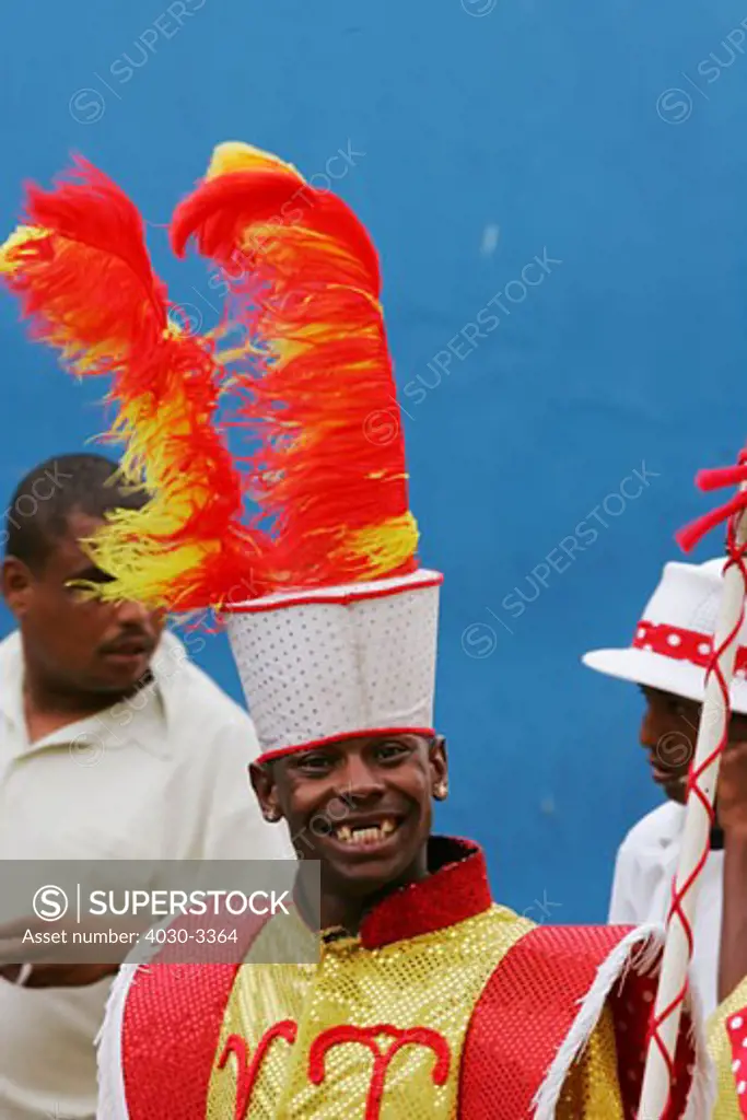 Traditional Cape Town 'Klopse' music carnival