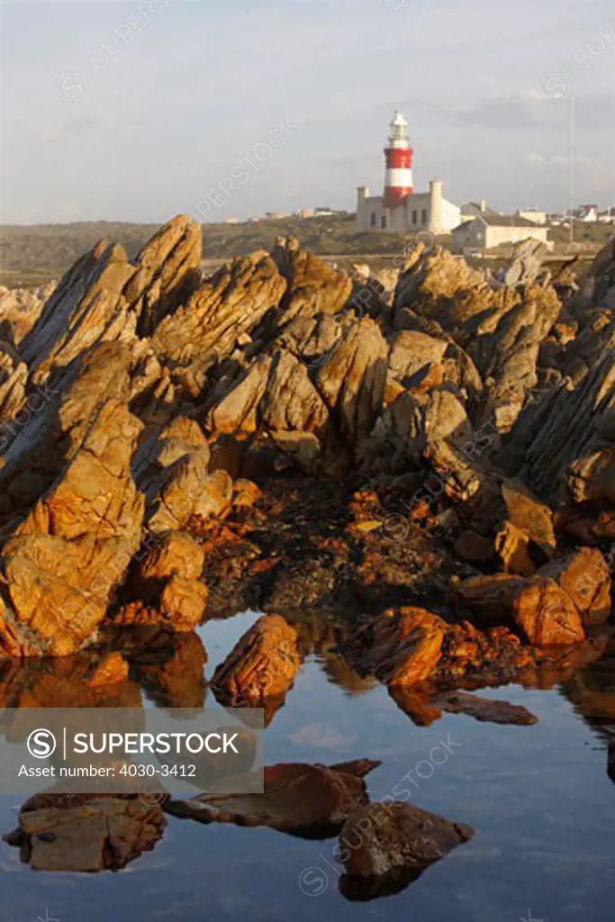Cape Agulhas - the southernmost point of Africa. The dividing point between the Atlantic and Indian Ocean