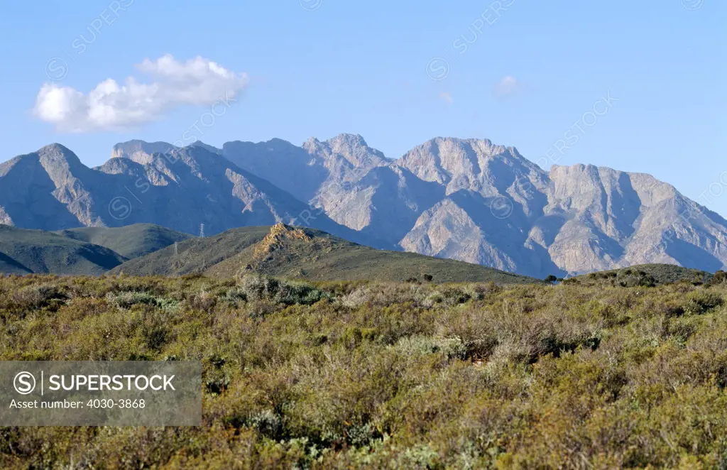Worcester mountains, Worcester, Western Cape
