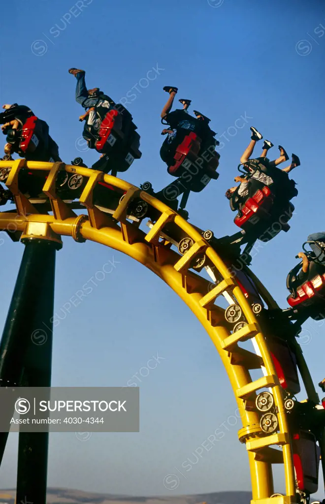 The 'Cobra', Ratanga Junction Amusement Park, Cape Town, Western Cape