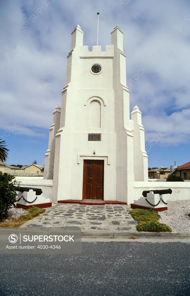 The Cape Gothic Garrison Church, Robben Island, off Cape Town, Western Cape