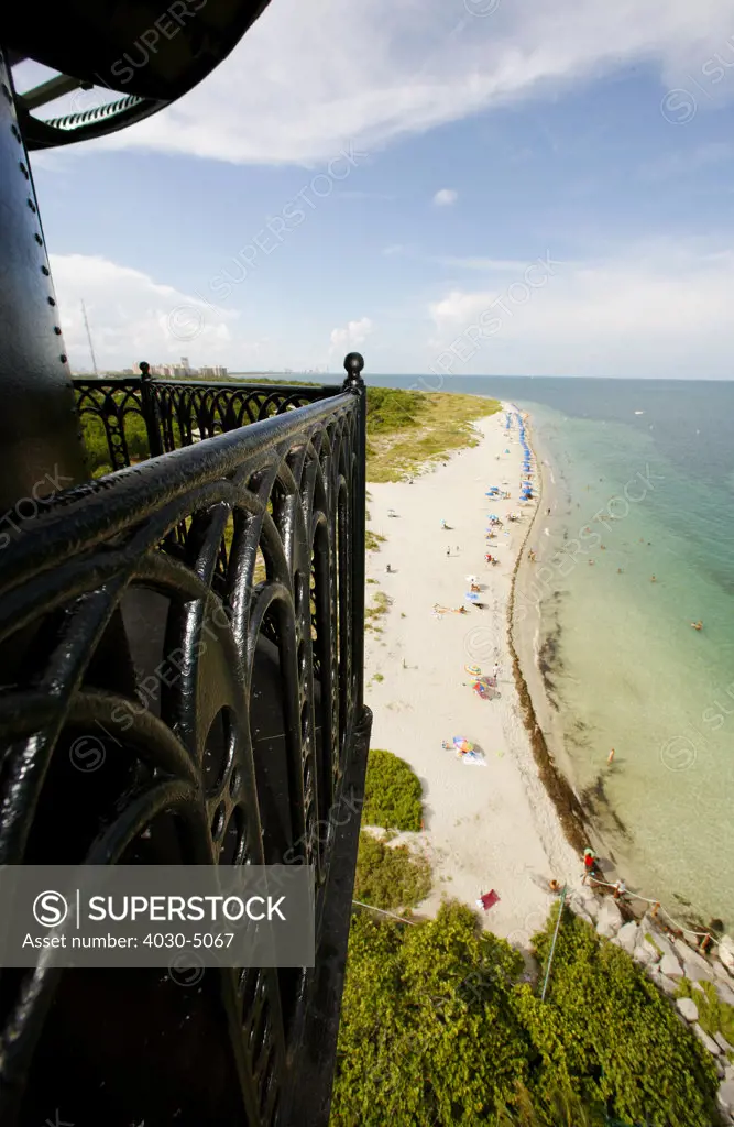 View from Key Biscayne Lighthouse, Miami, USA