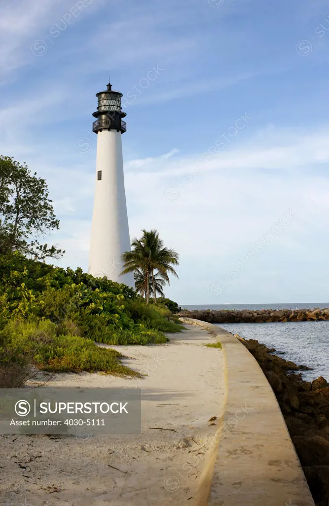 Cape Florida Lighthouse, Miami, USA