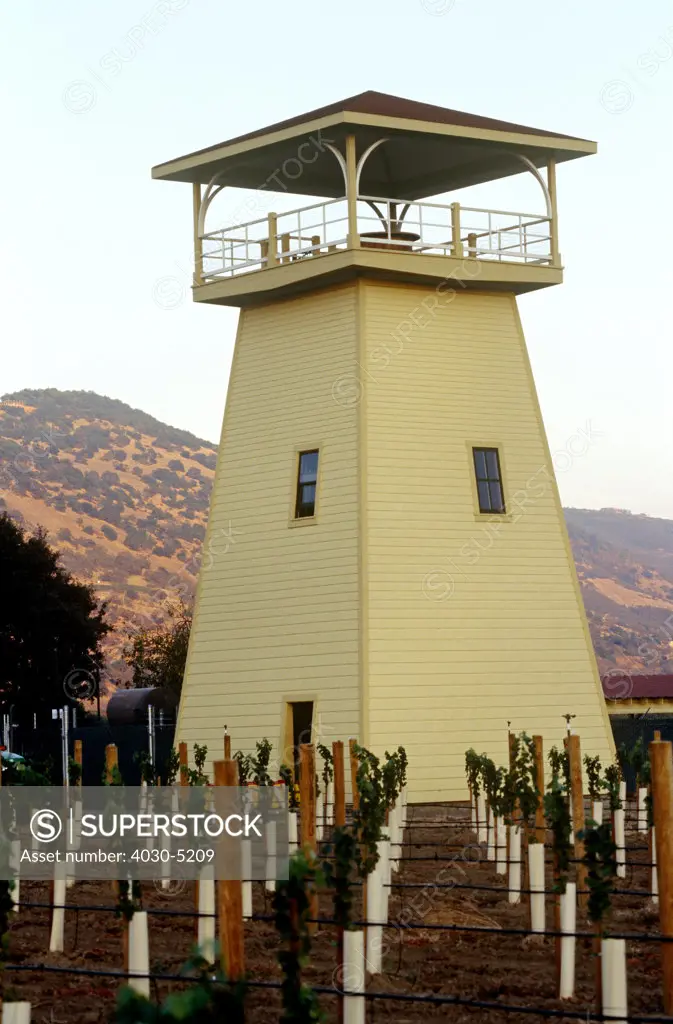 Napa Valley Water Tower, Napa Valley, USA