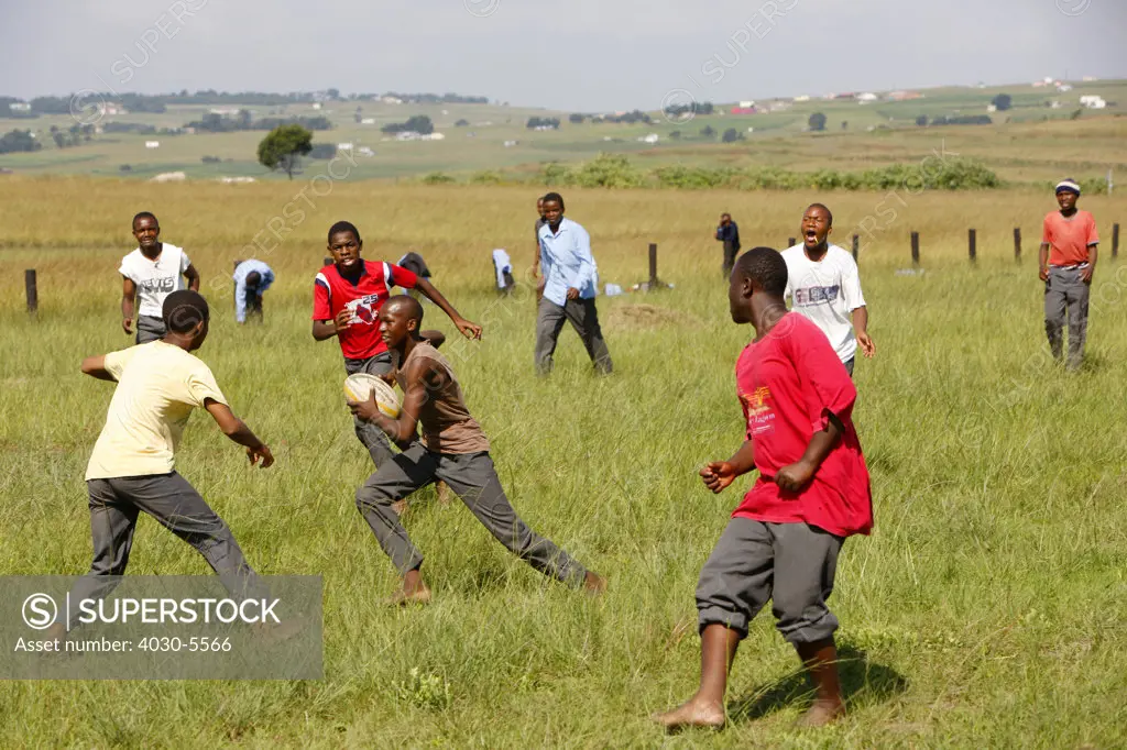 Rural Rugby Game, Transkei