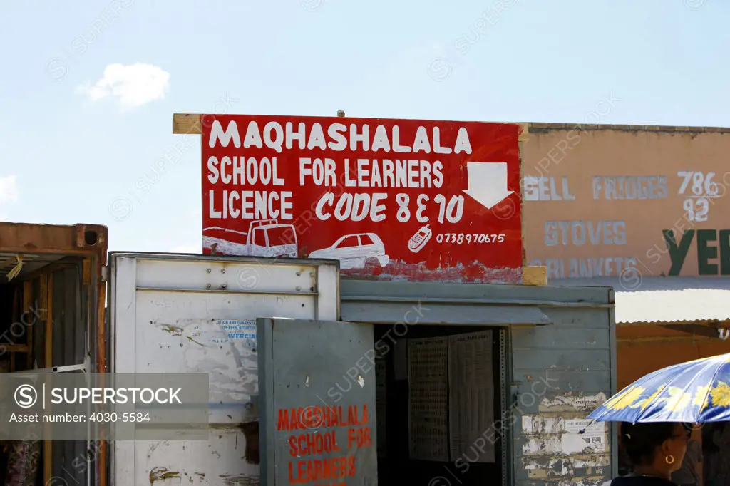Rural Driving School, Transkei