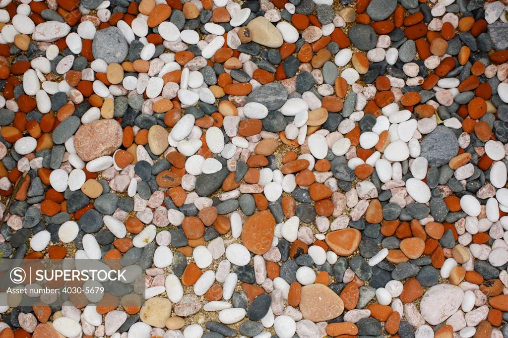 Colourful Pebbles, Malacca, Malaysia