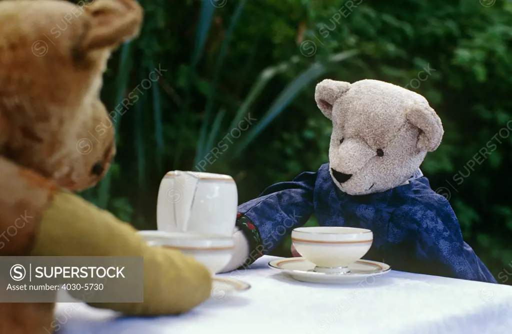 Teddy Bears having Tea