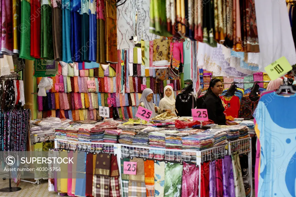 Clothing Stall at Stall at Central Market, Kuala Lumpur, Malaysia