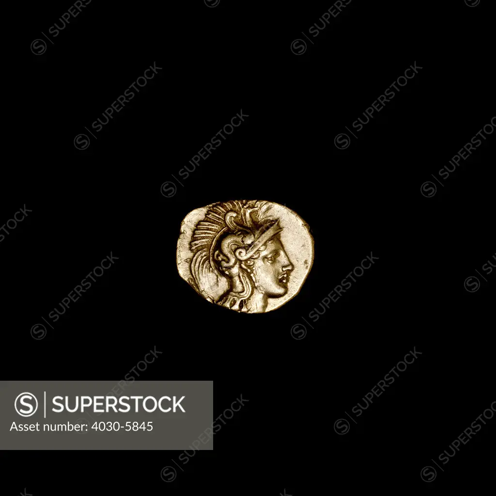 Ancient Greek Rhodian tetrobol Coin