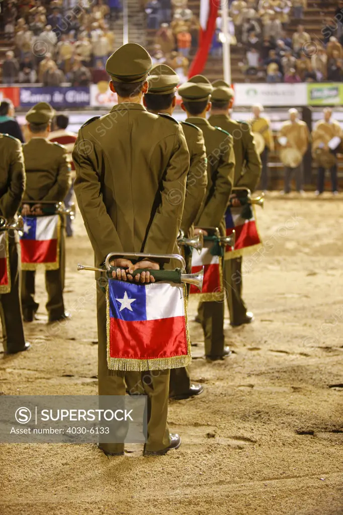 Chilean Military Band at Rodeo