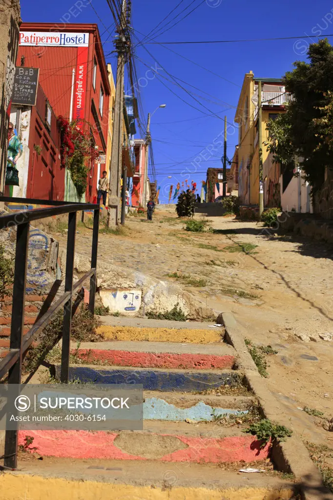 Colourful Alley, Valparaiso