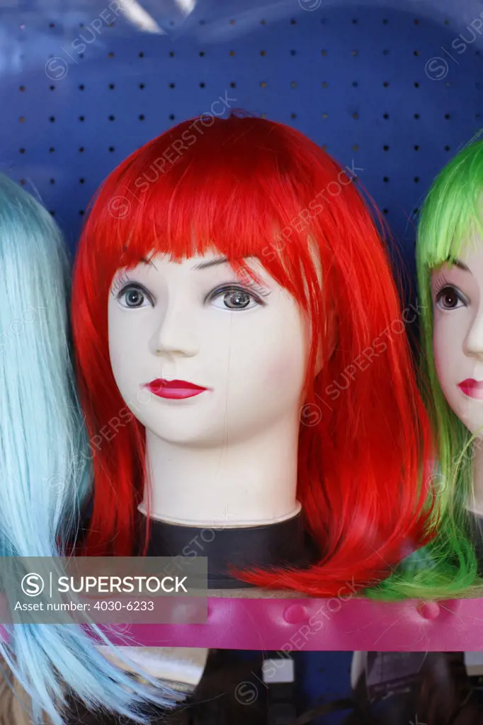 Mannequin with Red Wig