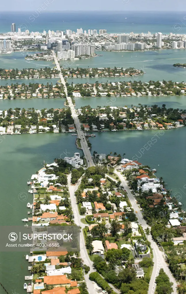 Barrier Islands and Connecting Road, Miami Beach