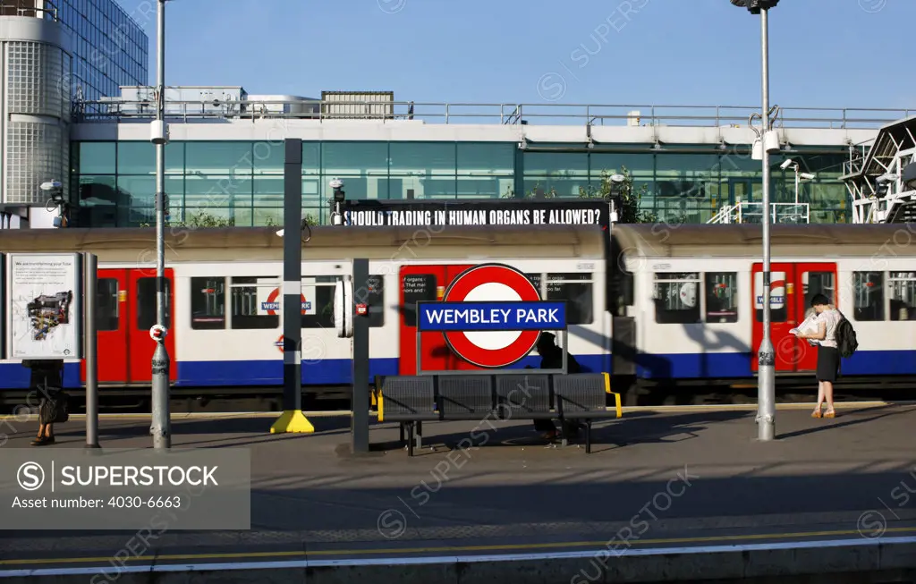 Wembley Park Tube Station, London