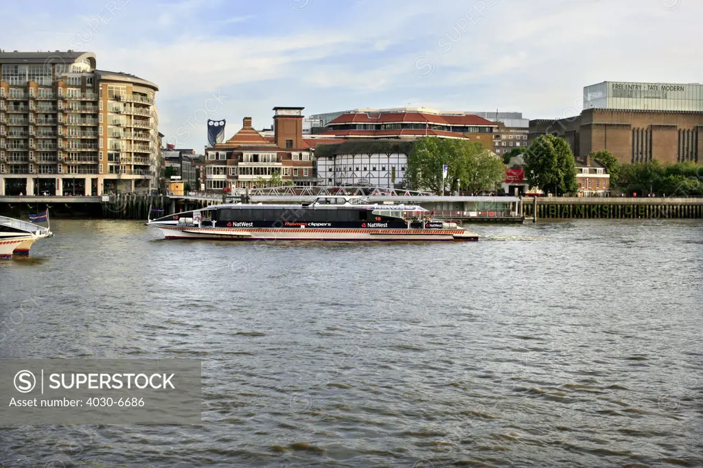 Thames Clippers Water Taxi, London