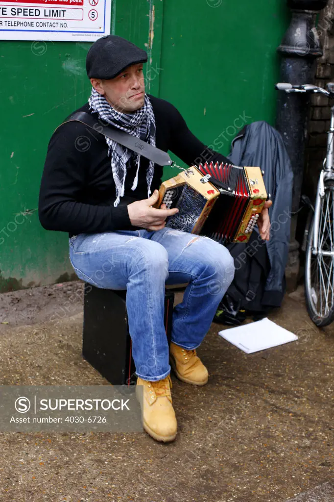Street Musician, Burough Market, London