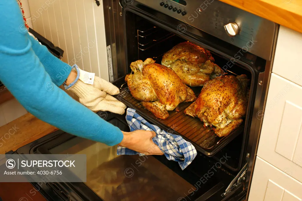 Roast Chicken from the Oven